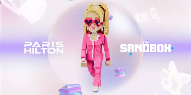 Queen Paris Hilton Lands in The Sandbox Metaverse - ai agent queen-paris-hilton-lands-in-the-sandbox-metaverse