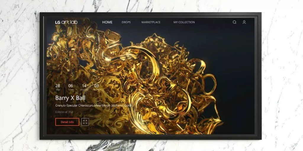 lg-launches-an-integrated-and-accessible-nft-marketplace-on-its-smart-tvs