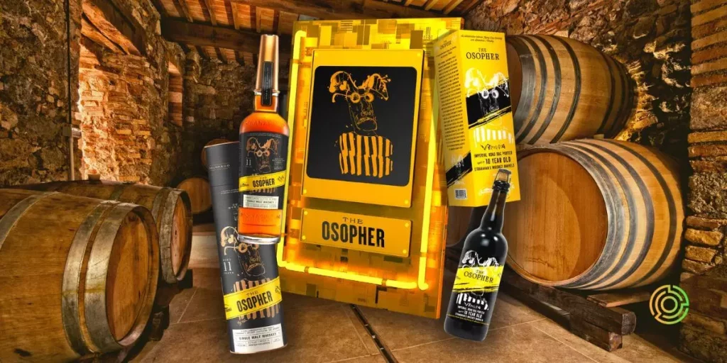 Ralph Steadman's design for NFT's Limited Edition 'The Osopher' package - Ralph Steadman's design for NFT's Limited Edition 'The Osopher' ralph-steadmans-design-for-nfts-limited-edition-the-osopher-package