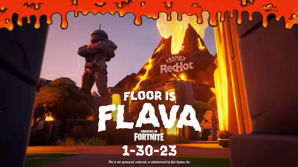 franks-redhot-launches-new-fortnite-game-the-floor-is-flava