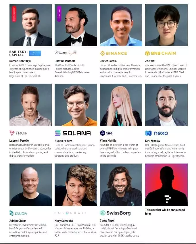 Block 3000: Blockchain Battle speakers