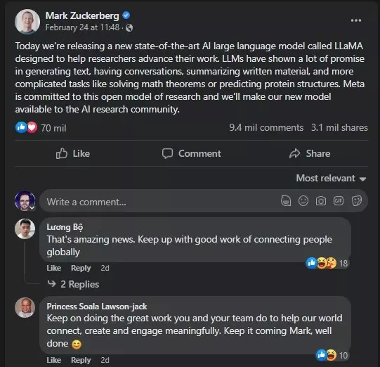 Meta introduces its own ChatGPT called LLaMa