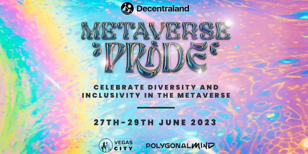Pride returns to Decentraland for a third year - Geek Metaverse