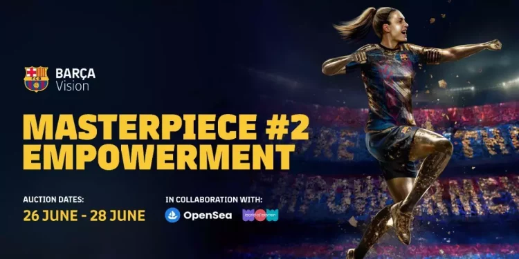 FC Barcelona Unveils 'EMPOWERMENT' - The Second NFT from the 'MASTERPIECE' COLLECTION, Inspired by Alexia Putellas - FC Barcelona FC Barcelona Unveils 'EMPOWERMENT' - The Second NFT from the 'MASTERPIECE' COLLECTION, Inspired by Alexia Putellas