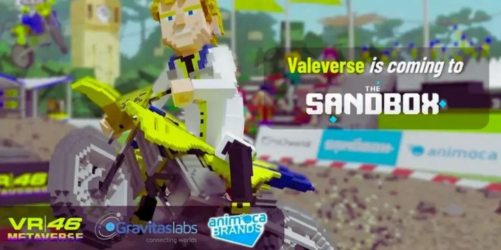 VR46 Metaverse, Animoca Brands and Gravitaslabs teamed up to create ValeVerse