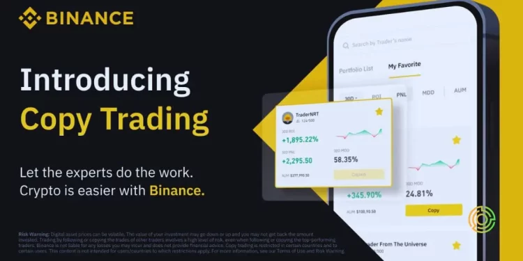 Binance Launches "Copy Trading": An Open Door for Newcomers to the Crypto World - binance Binance Launches "Copy Trading": An Open Door for Newcomers to the Crypto World