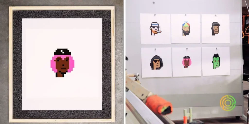 CryptoPunks NFT Holders Get Limited-time Chance to Print Their NFTs as Fine Art