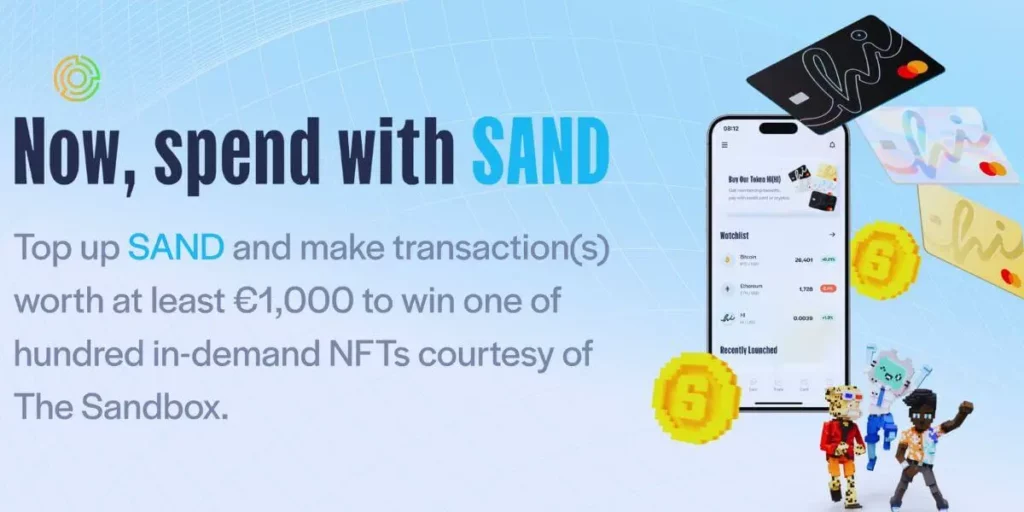 hi Cardholders Can Now Spend The Sandbox’s SAND in Physical and Online Stores - hi hi Cardholders Can Now Spend The Sandbox’s SAND in Physical and Online Stores