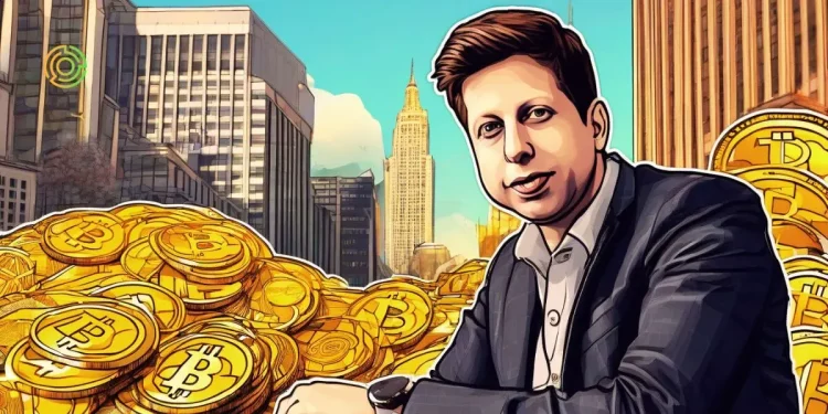 An image showing Sam Altman discussing Bitcoin regulation and government control.