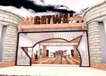 Virtual store in the metaverse offering an immersive shopping experience