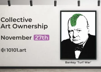 10101 Art Launches With Banksy’s ‘Turf War’