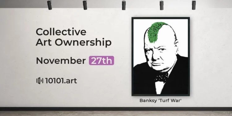 10101 Art Launches With Banksy’s ‘Turf War’