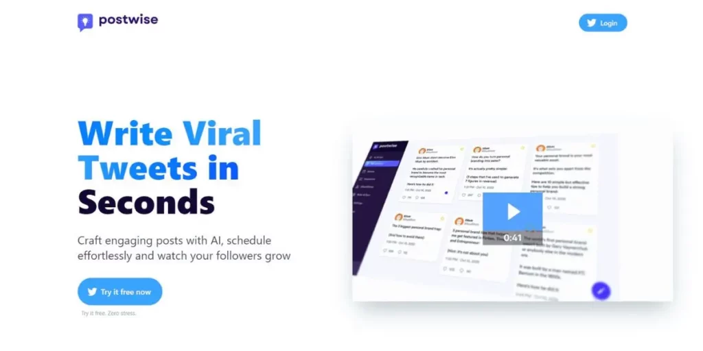 Postwise: Revolutionize Your Twitter and LinkedIn Presence with AI