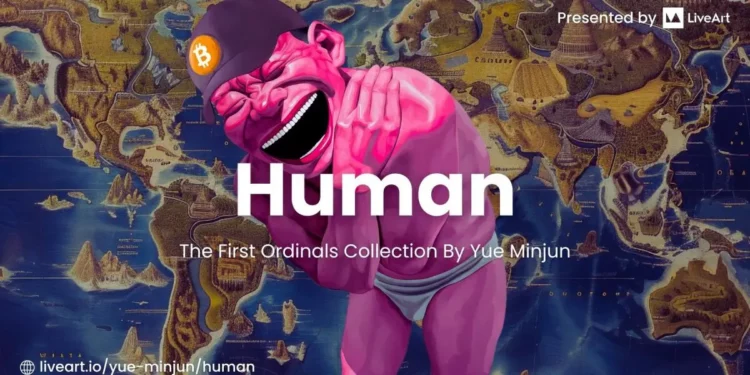 Yue Minjun Makes History: First Major Artist Enters Bitcoin Art Scene with "Human" Ordinals Collection - Yue Minjun Yue Minjun Makes History: First Major Artist Enters Bitcoin Art Scene with "Human" Ordinals Collection