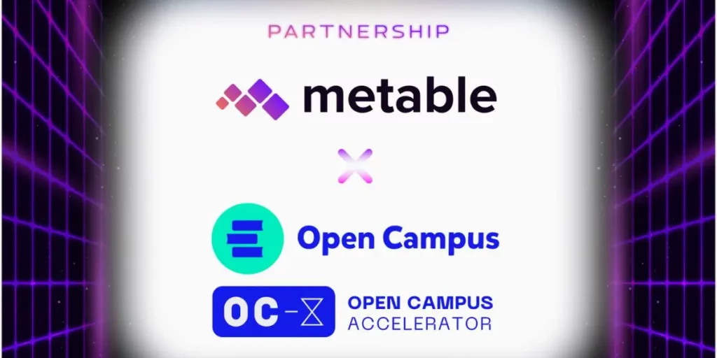 Metable Joins Animoca Brands-backed Open Campus Accelerator - metable Metable Joins Animoca Brands-backed Open Campus Accelerator