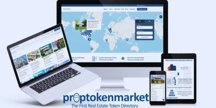 Introducing Proptokenmarket: Pioneering the Future with the “First Real Estate Token Directory”