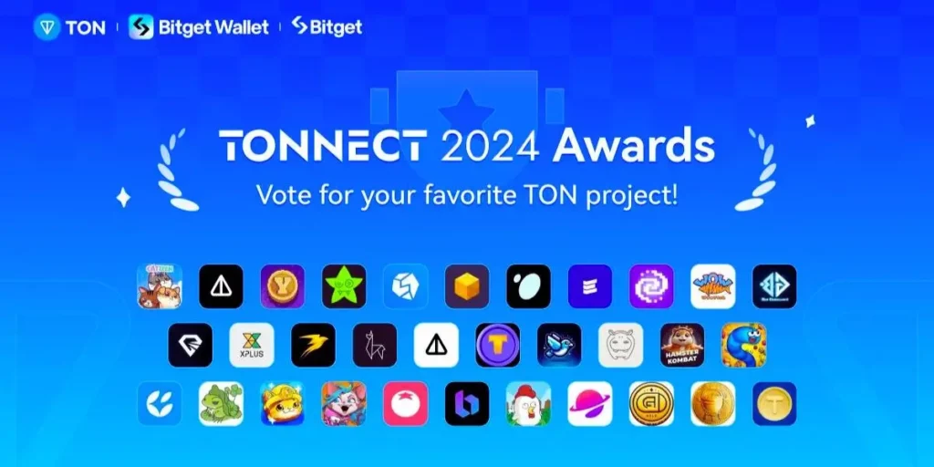 Bitget Wallet Launches “TONNECT 2024 Awards” to Spotlight Top TON Ecosystem Applications - bitget wallet Bitget Wallet Launches “TONNECT 2024 Awards” to Spotlight Top TON Ecosystem Applications