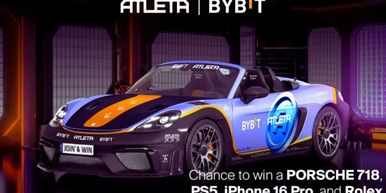 ATLETA and Bybit forge powerful Partnership: Win a Porsche, Rolex, or iPhone