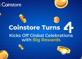 Coinstore Celebrates Four Years of Growth and Innovation in the Crypto Space