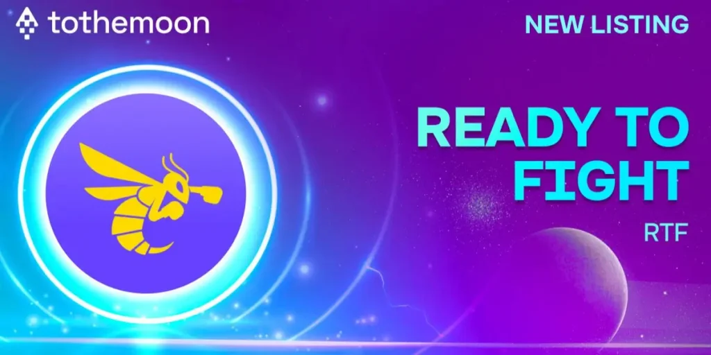 ToTheMoon lists RTF tokens: A decentralised combat sports platform that empowers fighters and fans