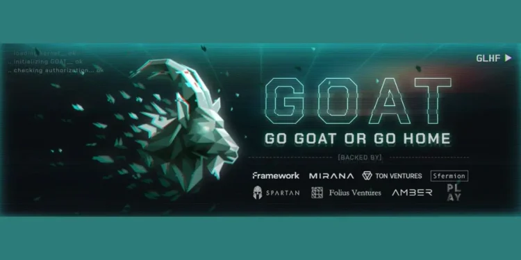 GOAT Gaming secures a $4M strategic round with participation from TON Ventures