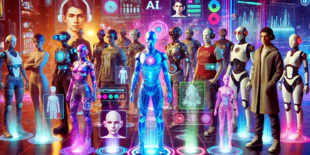 AI-Generated Metaverse Avatars: Customizable Digital Identities