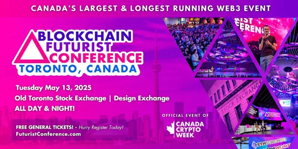 2025 Blockchain Futurist Conference Toronto - Canada's Largest Web3 Event