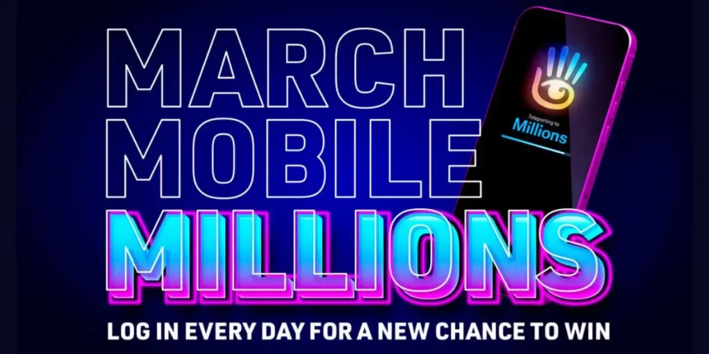 Win up to L$1 Million Linden Dollars during March Mobile Millions!