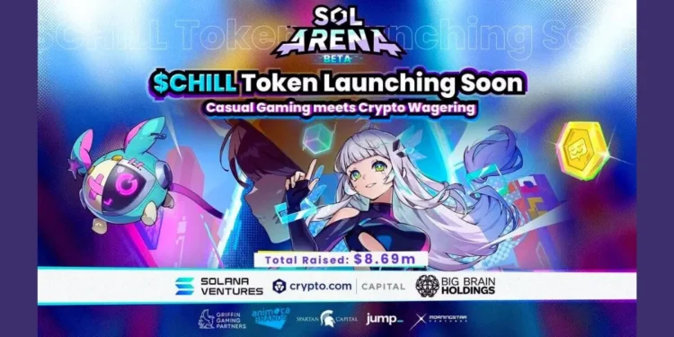 SOL Arena ushers in a new era of casual gaming and crypto wagering on Solana, with $CHILL token launching soon