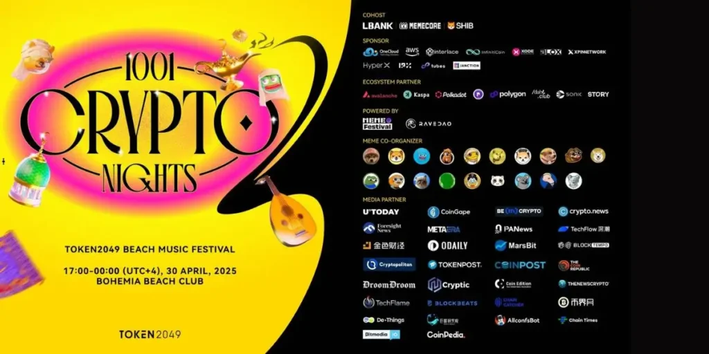 1001 Crypto Nights: The Grandest Music Festival at TOKEN2049 Dubai