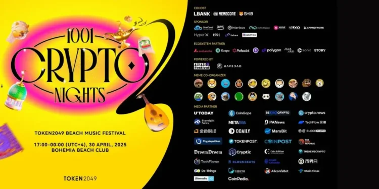 1001 Crypto Nights: The Grandest Music Festival at TOKEN2049 Dubai