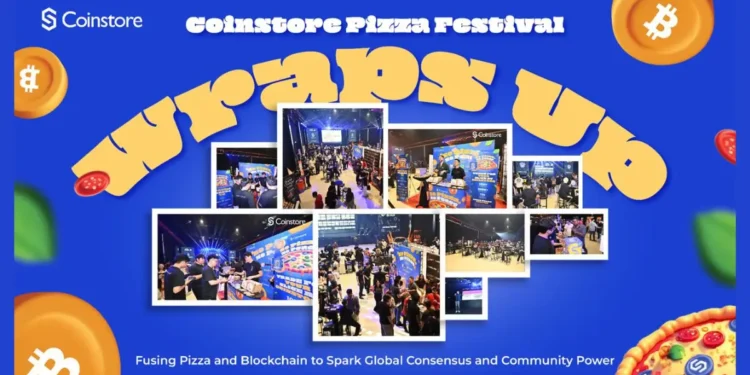 Coinstore Pizza Festival Wraps Up: Fusing Pizza and Blockchain to Spark Global Consensus and Community Power - ai Coinstore Pizza Festival Wraps Up: Fusing Pizza and Blockchain to Spark Global Consensus and Community Power
