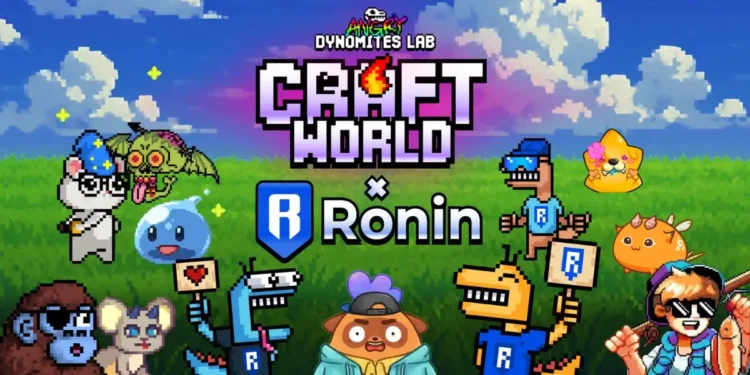 Craft World, the Highly Anticipated Dinosaur Apocalypse Crafting Game, Migrates to Ronin and Announces Project Voyager Game