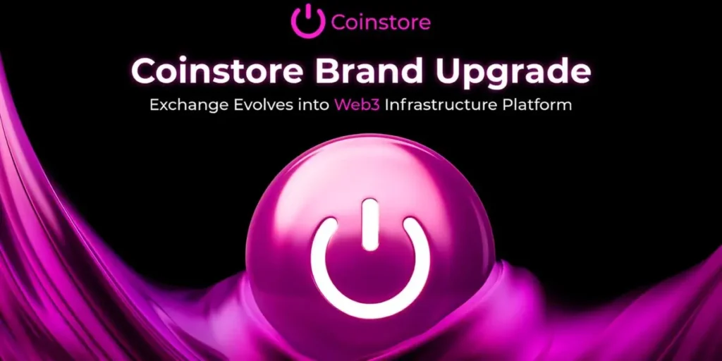 Coinstore Brand Upgrade, Exchange evolves into Web3 Infrastructure Platform