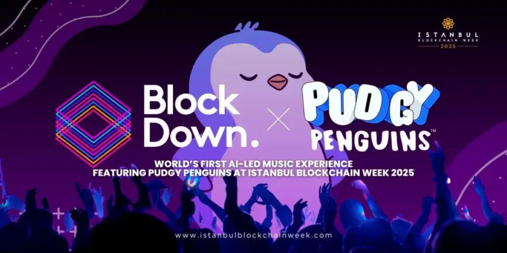 BlockDown Festival to Launch AI-Led Music Experience with Pudgy Penguins at IBW 2025