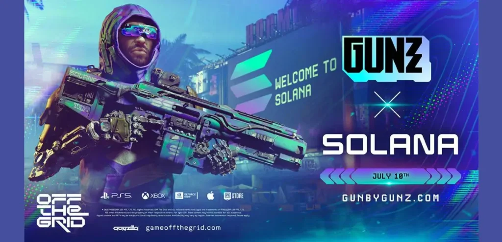 GUNZ Announces $GUN Token Expansion to Solana: A Multi-Chain Gaming Revolution
