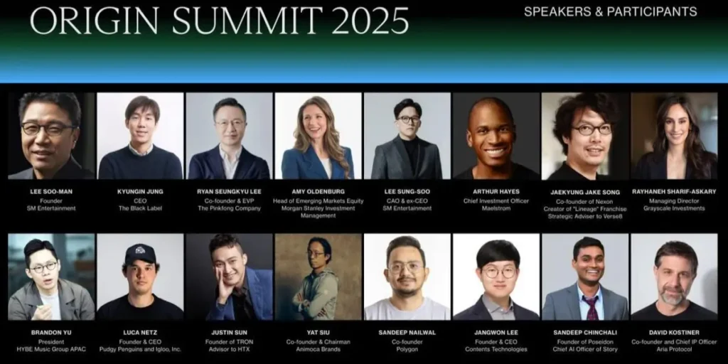 Origin Summit unveils Second Wave of Global Icons Ahead of Debut During KBW