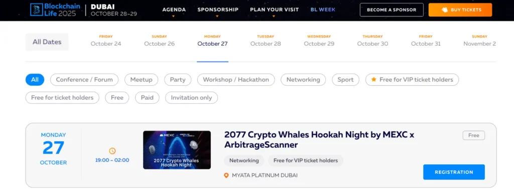 How to make money with Crypto | MEXC and ArbitrageScanner Side Event Dubai