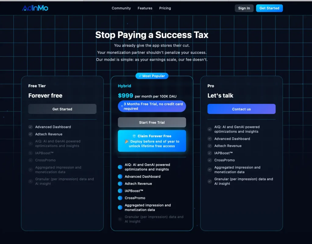 AdInMo Launches New SaaS Model with Agentic AI and Hybrid Monetization for Mobile Developers