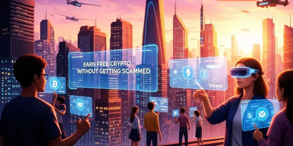 How to Earn Free Crypto Without Getting Scammed (Beginner-Friendly Guide)