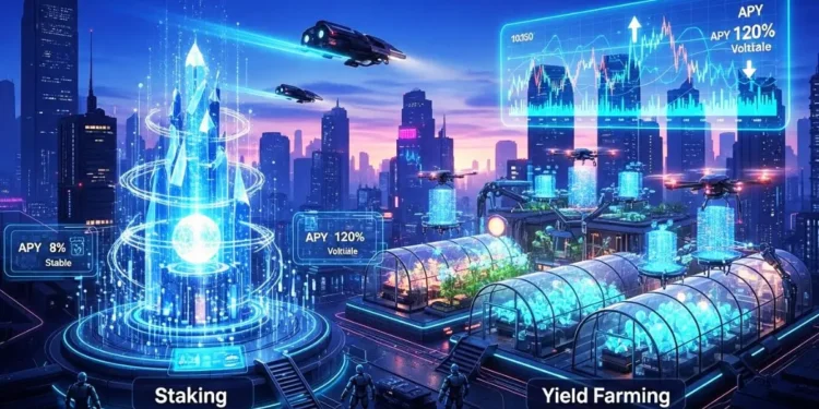 Staking vs. Yield Farming: Which is Right for You? - staking Staking vs. Yield Farming: Which is Right for You?