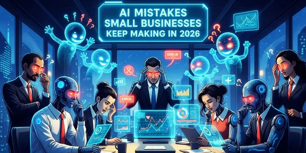 AI Mistakes Small Businesses keep making in 2026 and How to Fix Them Fast