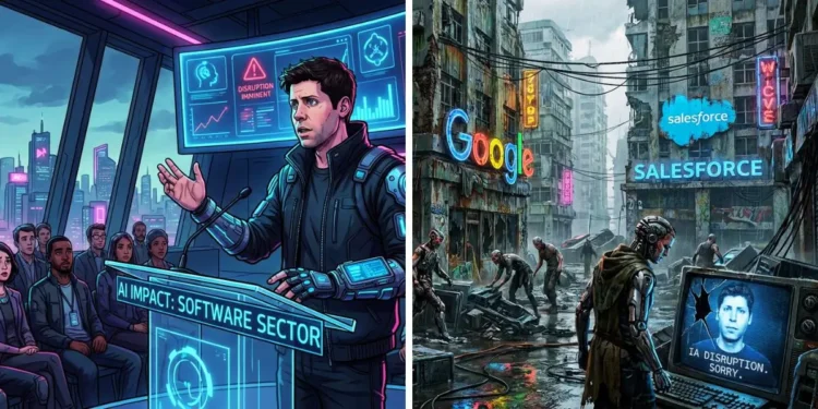 OpenAI's Altman Warns That AI Will Be "Quite Harmful" to Some Software Companies