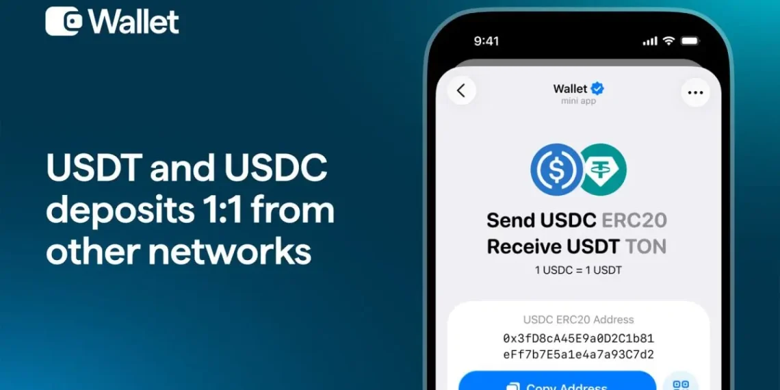 Wallet in Telegram Launches Cross Chain Deposits in Self Custodial TON Wallet, Unlocking 100M+ Users - teslacare Wallet in Telegram Launches Cross Chain Deposits in Self Custodial TON Wallet, Unlocking 100M+ Users