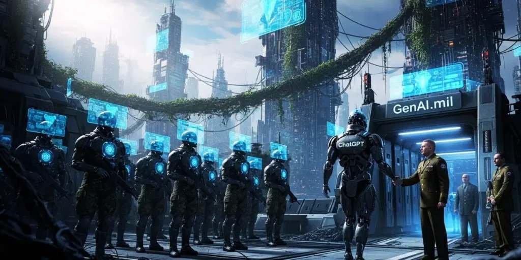 ChatGPT arrives at GenAI.mil: What changes when generative AI enters a secure military platform