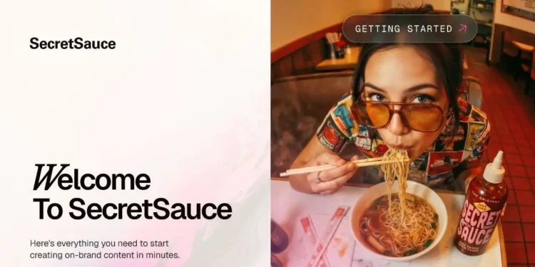 SecretSauce, the AI Platform Delivering Always On-Brand Content at Scale, Launches in Open Beta