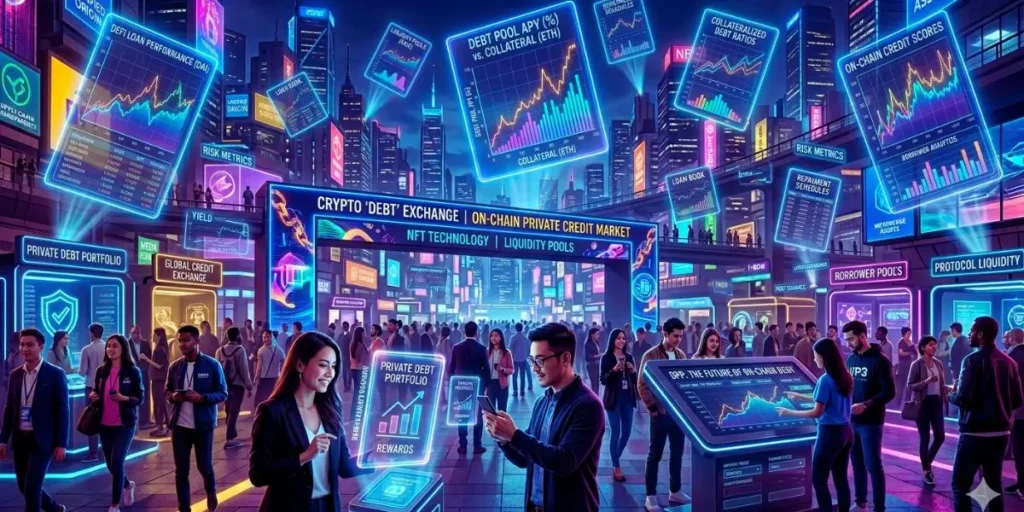 Crypto "Debt" Markets on Fire: A Beginner's Guide to On-Chain Private Credit - crypto Crypto "Debt" Markets on Fire: A Beginner's Guide to On-Chain Private Credit
