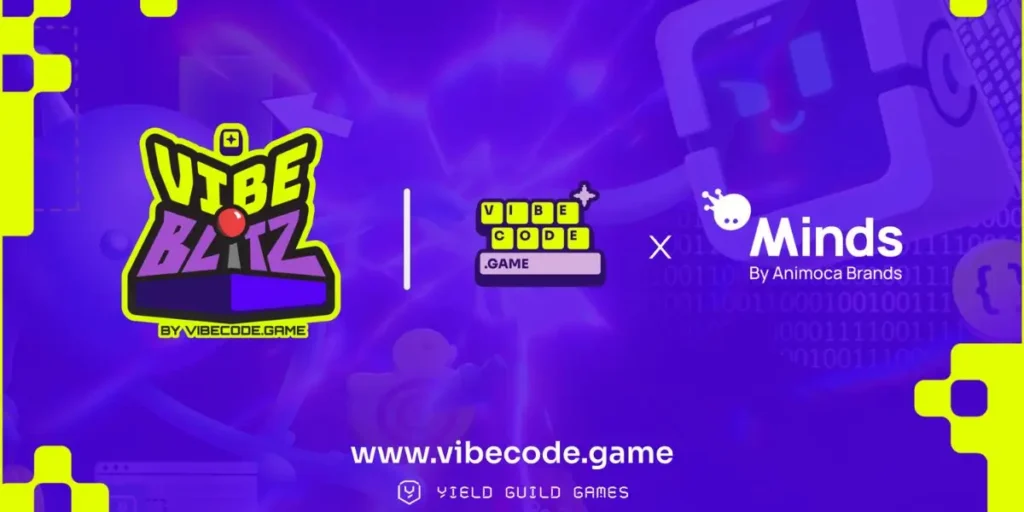 Yield Guild Games Launches vibecode.game, partners with Minds by Animoca Brands for First Game Jam - yield guild Yield Guild Games Launches vibecode.game, Partners With Minds by Animoca Brands for First Game Jam