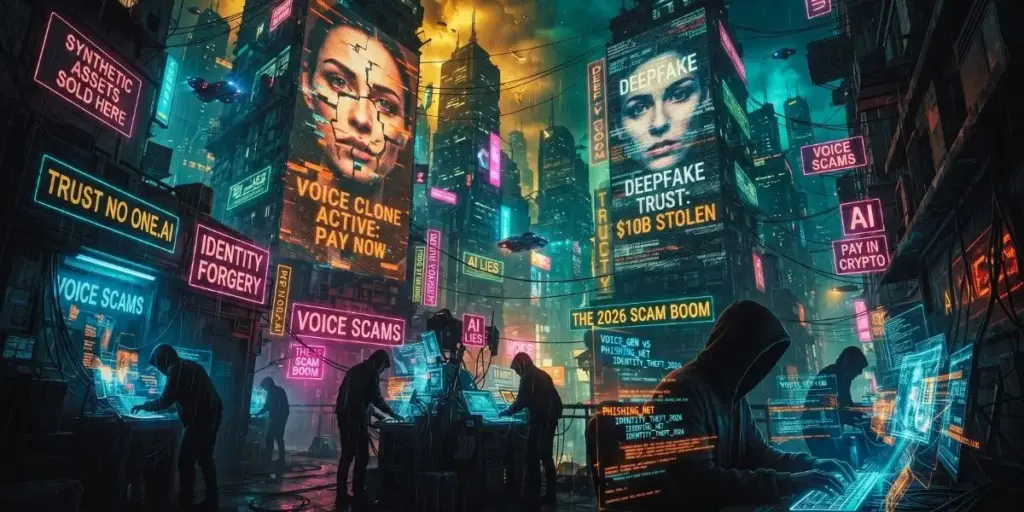 The AI Scam Boom of 2026: Deepfakes, Voice Clones and the Rise of Synthetic Fraud