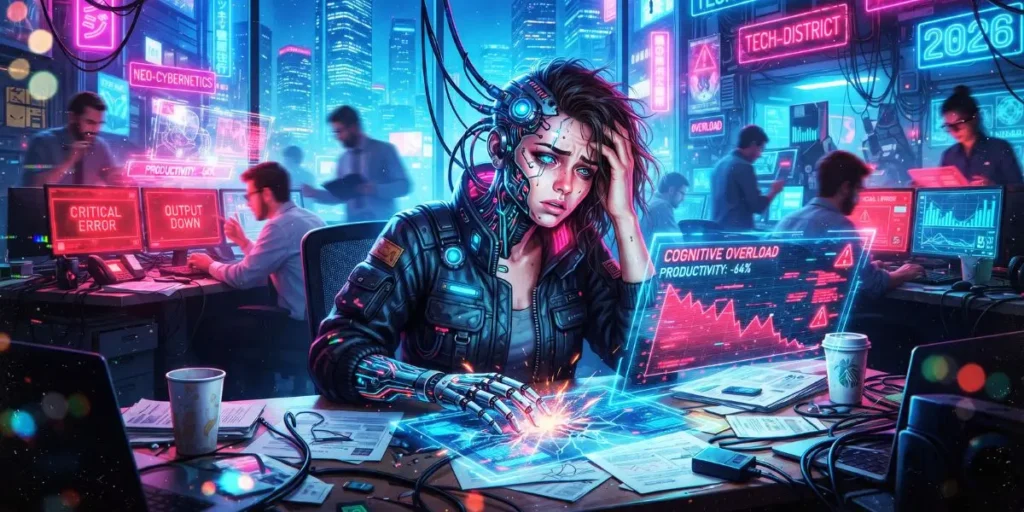 AI Brain Fry Is the Silent Productivity Killer of 2026 — Here's How to Fix It - ai brain AI Brain Fry Is the Silent Productivity Killer of 2026 — Here's How to Fix It